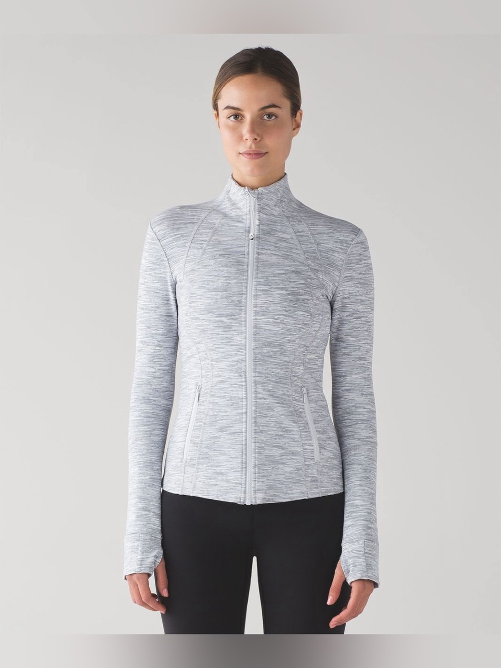 Lululemon Define Jacket Wee Are From Space Nimbus Battleship Gray Size 8